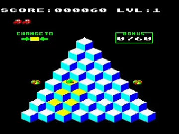 Q-Bert (19xx)(Superior) screen shot game playing